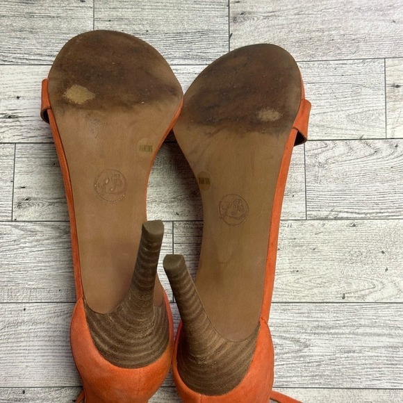 Lucky Brand | Sanza Pointed Toe High Heels | Orange | 8.5 - Picture 5 of 6
